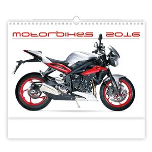 Nástěnný kalendář 2016 Motorbikes