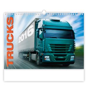 Nástěnný kalendář 2016 Trucks