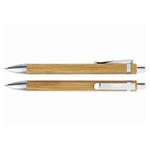 Bambusové kuličkové pero Bambusz - světlé dřevo