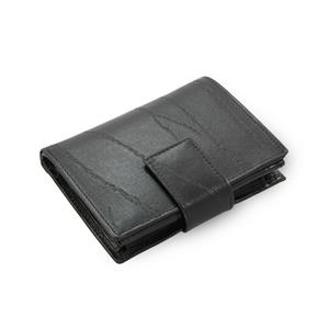 Černá pánská kožená peněženka a dokladovka se zápinkou