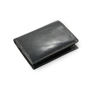 Černá pánská kožená peněženka a dokladovka
