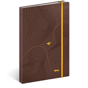 Cestovatelský notes A5 - linkovaný