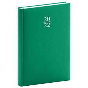 Denní diář 2022 A5 Capys - zelená