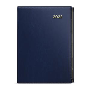 Denní diář 2022 Ctirad s výsekem - Premier A5 - Modrá