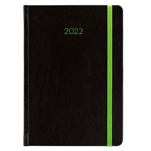 Denní diář 2022 slovenský A5 Neon - zelená