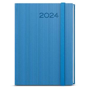 Denní diář 2024 David Vigo A5 - Modrá