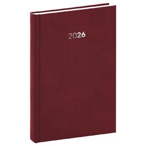 Denní diář 2026 A5 Balakon - bordó