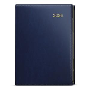 Denní diář 2026 Ctirad s výsekem Premier A5 - modrá