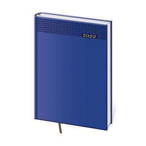 Denní diář A5 2022 Gommato - modrá
