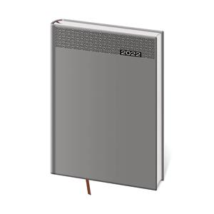 Denní diář A5 2022 Gommato - šedá