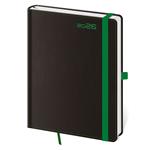 Denní diář A5 2026 Black Green