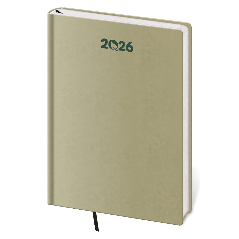 Denní diář A5 2026 ECO - Kiwi