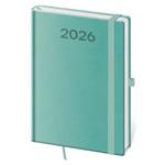 Denní diář A5 2026 Print Pop - světle zelená