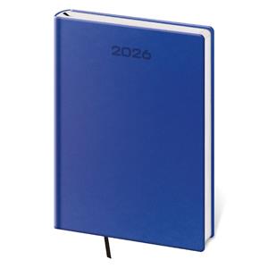 Denní diář A5 2026 Soft - modrá