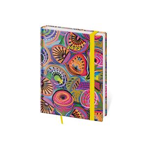 Denní diář B6 2022 Vario s gumičkou - Fruit