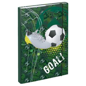 Desky na školní sešity A4 Fotbal gól