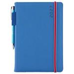 Diář AMOS denní A5 2027 český - modrá/červená gumička