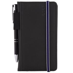 Diář AMOS týdenní kapesní 2027 český - černá/modrá gumička