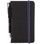 Diář AMOS týdenní kapesní 2027 český - černá/modrá gumička