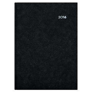 Diář Balacron týdenní A5 2016 - černá