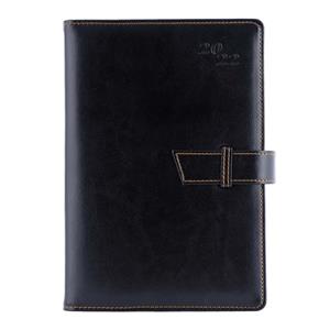 Diář BELT denní B6 2022 polský - černá/hnědá