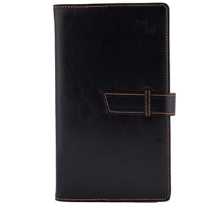 Diář BELT týdenní kapesní 2016 polský - černá/hnědá