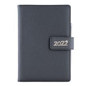 Diář BRILIANT denní B6 2022 polský - černá