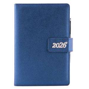 Diář BRILIANT týdenní A5 2026 český - modrá