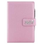 Diář BRILIANT týdenní A5 2027 český - světle růžová