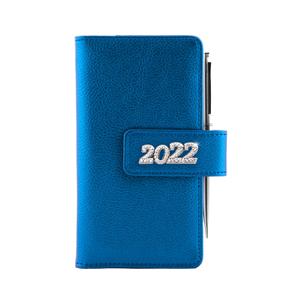 Diář BRILIANT týdenní kapesní 2022 polský - modrá