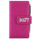 Diář BRILIANT týdenní kapesní 2027 český - růžová