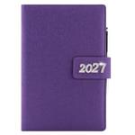 Diář BRILIANT týdenní speciál A5 2027 - fialová