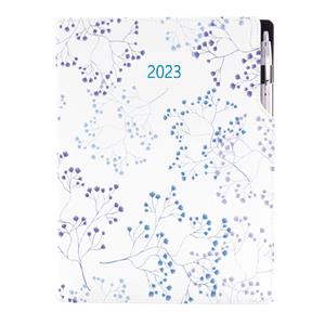 Diář DESIGN denní A4 2023 polský - Luční kvítí