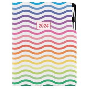 Diář DESIGN denní A4 2024 - Barvy