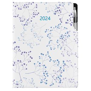 Diář DESIGN denní A4 2024 polský - Luční kvítí