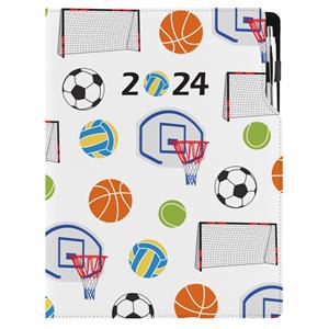 Diář DESIGN denní A4 2024 polský - Sport