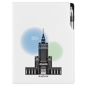 Diář DESIGN denní A4 2024 polský - Varšava