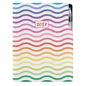 Diář DESIGN denní A4 2027 - Barvy