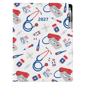 Diář DESIGN denní A4 2027 - Doktor