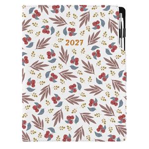 Diář DESIGN denní A4 2027 - Jeřabina