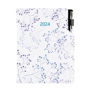 Diář DESIGN denní A5 2024 polský - Luční kvítí