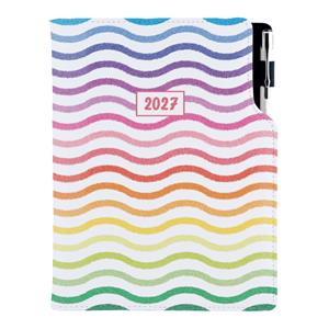 Diář DESIGN denní A5 2027 český - Barvy