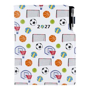 Diář DESIGN denní A5 2027 český - Sport