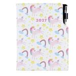 Diář DESIGN denní A5 2027 český - Unicorn