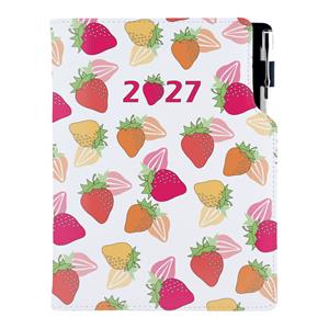 Diář DESIGN denní A5 2027 slovenský - Jahoda
