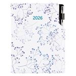 Diář DESIGN denní B6 2026 - Luční kvítí