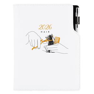 Diář DESIGN denní B6 2026 polský - KADEŘNICKÝ Hair