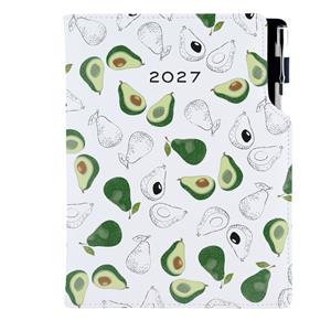 Diář DESIGN denní B6 2027 - Avokádo