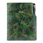 Diář DESIGN denní B6 2027 - černá - Kapradina