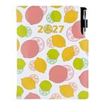 Diář DESIGN denní B6 2027 - Citron